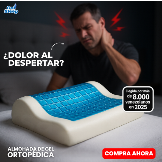 Almohada de Gel Ortopédica