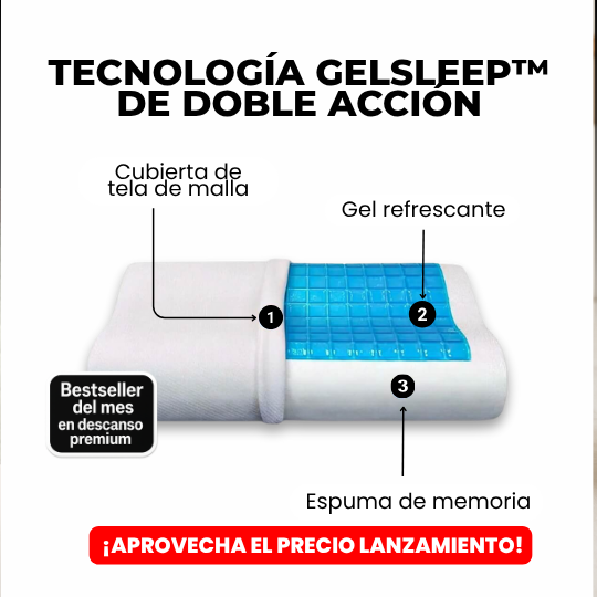 Almohada de Gel Ortopédica