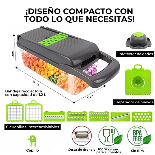 Picador de Verduras 12 en 1