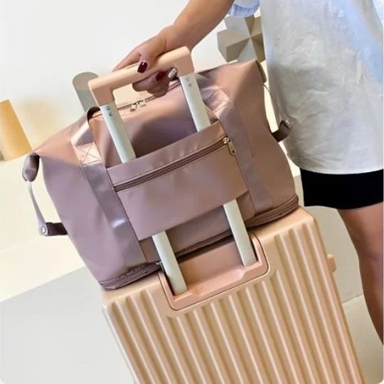 Olvídate del Poco Espacio y Desorden 👜 Bolso Expandible Impermeable