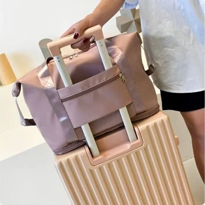 Olvídate del Poco Espacio y Desorden 👜 Bolso Expandible Impermeable