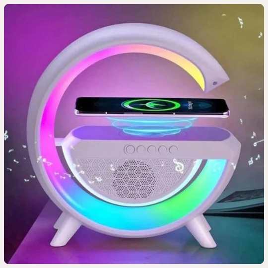 Tus Espacios Lleno de Luz y Música 🔊 Lampara Parlante RGB