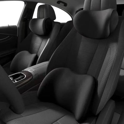 Lumbarpro™ Kit de Cojines de Apoyo Lumbar y Cervical para Carros