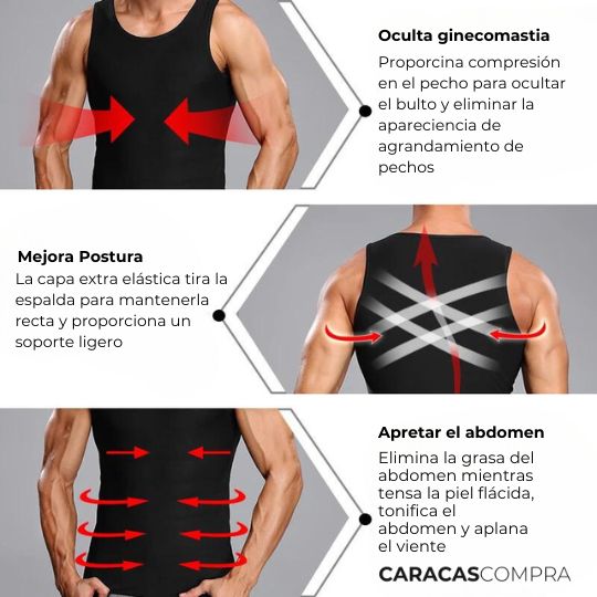 Reduce y Moldea tu Figura 💃🏽 Franelilla Térmica tipo Sauna