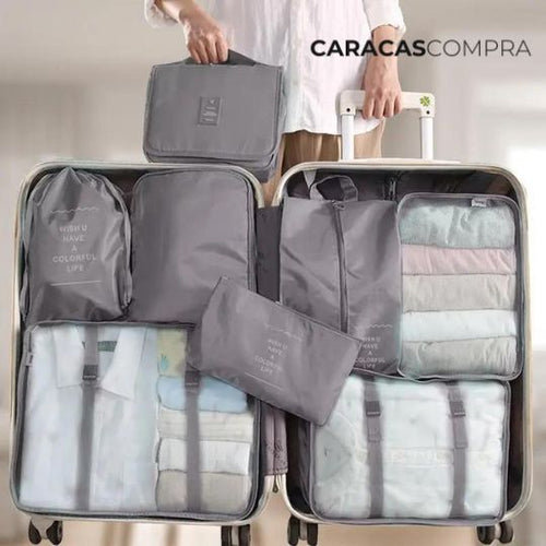 Lleva Más en Menos Espacio 🧳 Bolsos Organizador de Viajes
