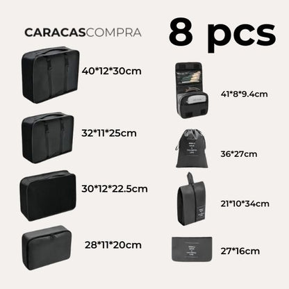 Lleva Más en Menos Espacio 🧳 Bolsos Organizador de Viajes