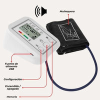 Monitorea tu Salud Constantemente 🩺 Tensiómetro digital
