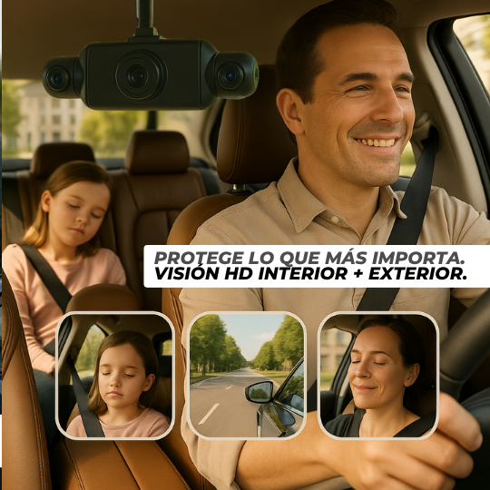 Cámara de seguridad total  para tu auto
