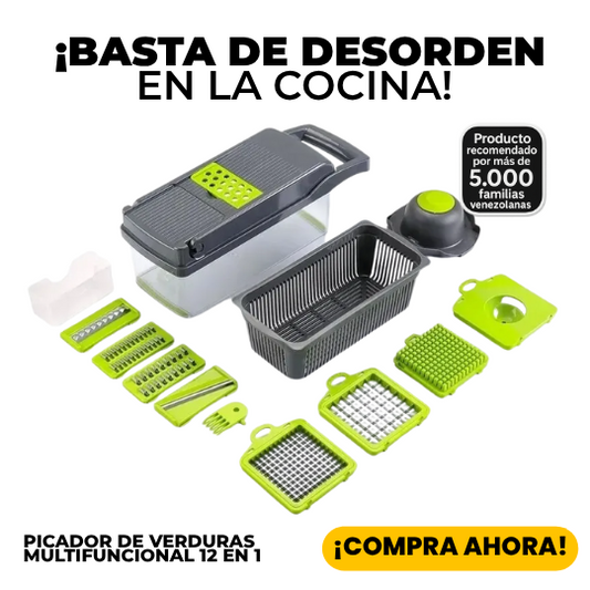 Picador de Verduras 12 en 1