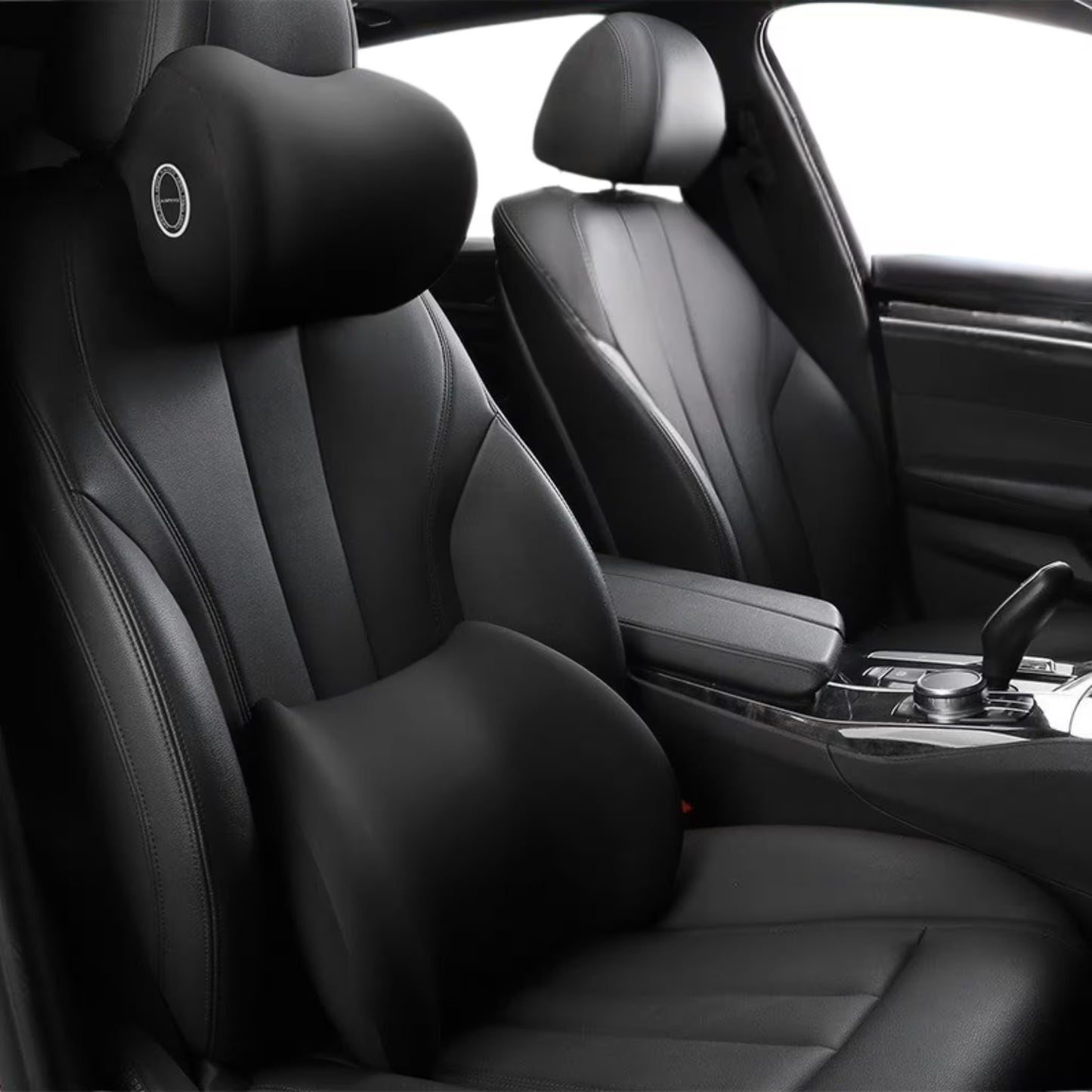 Lumbarpro™ Kit de Cojines de Apoyo Lumbar y Cervical para Carros