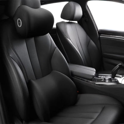 Lumbarpro™ Kit de Cojines de Apoyo Lumbar y Cervical para Carros