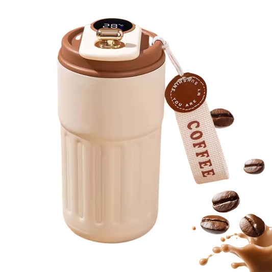 SmartCup™ Termo Digital Inteligente Mantén Tu Bebida a la Temperatura Perfecta Todo el Día