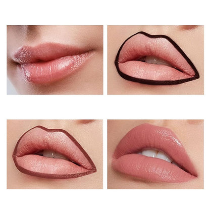 PeelKiss™ – Set 4 Colores Delineador de Labios de Larga Duración | Labios Perfectos Todo el Día, Sin Retoques 🎁 ¡En Oferta Hoy!