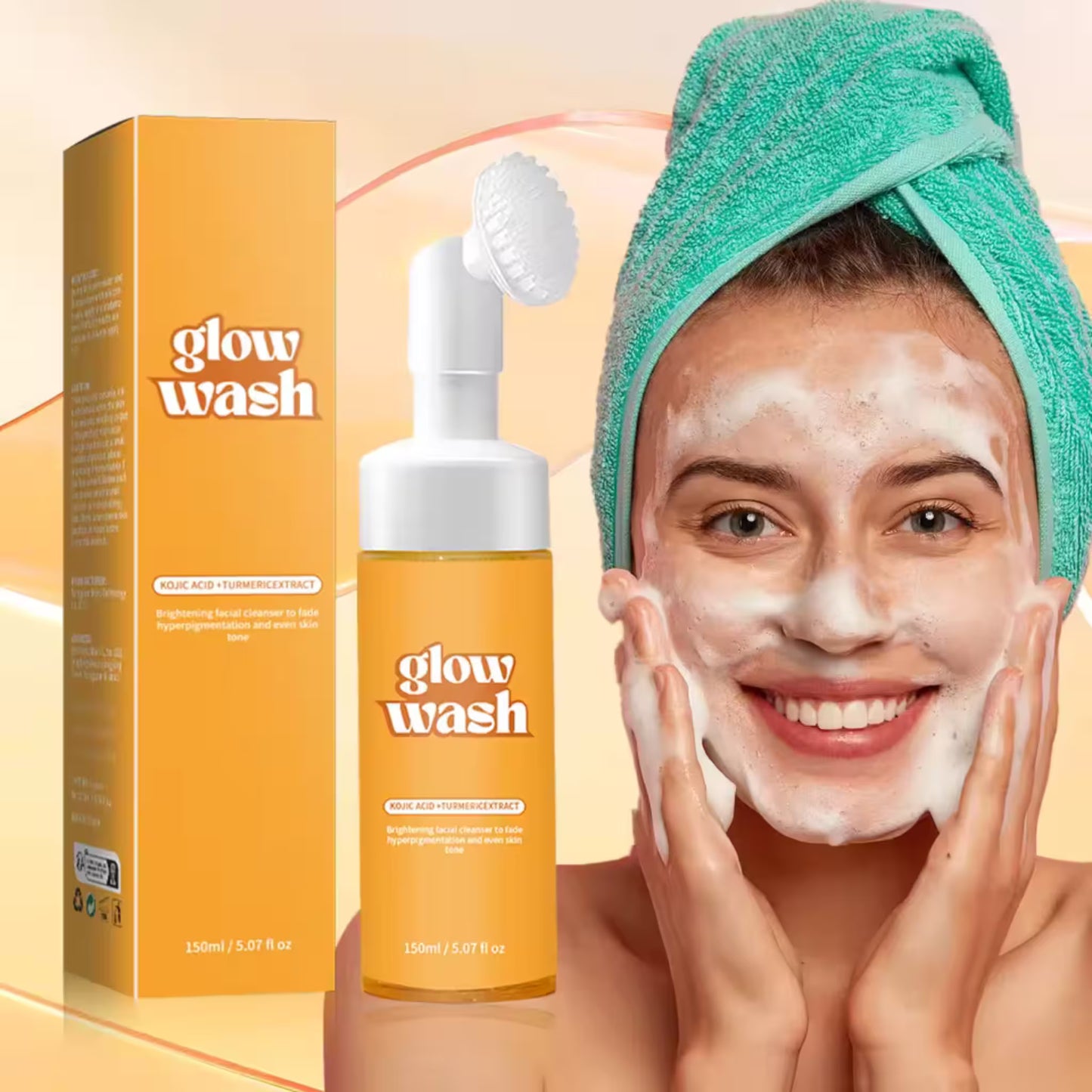 SkinGlow™ Set aclarante a base de cúrcuma y ácido kójico, Elimina manchas visibles desde el 5to día