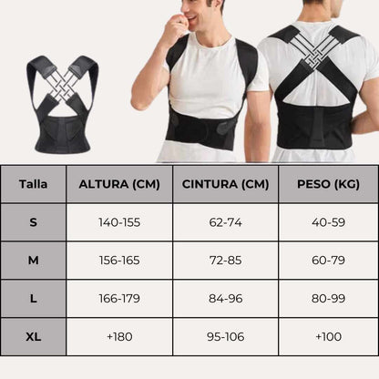 Mejora la Posición de Espalda y Hombros 💆🏽‍♂️ Corrector de Postura