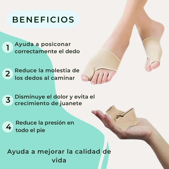 Libérate del Dolor y Recupera la Comodidad en Tus Pasos 👣 Corrector de Juanetes