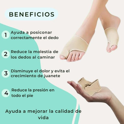 Libérate del Dolor y Recupera la Comodidad en Tus Pasos 👣 Corrector de Juanetes